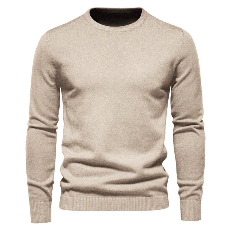 Herren-Pullover mit Rundhalsausschnitt 1
