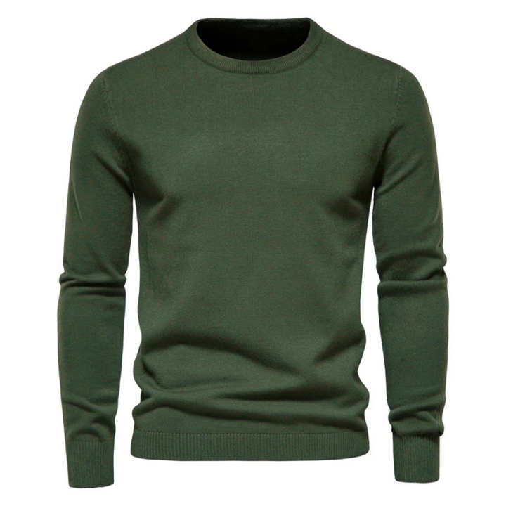Herren-Pullover mit Rundhalsausschnitt 2