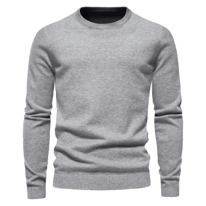 Herren-Pullover mit Rundhalsausschnitt 4