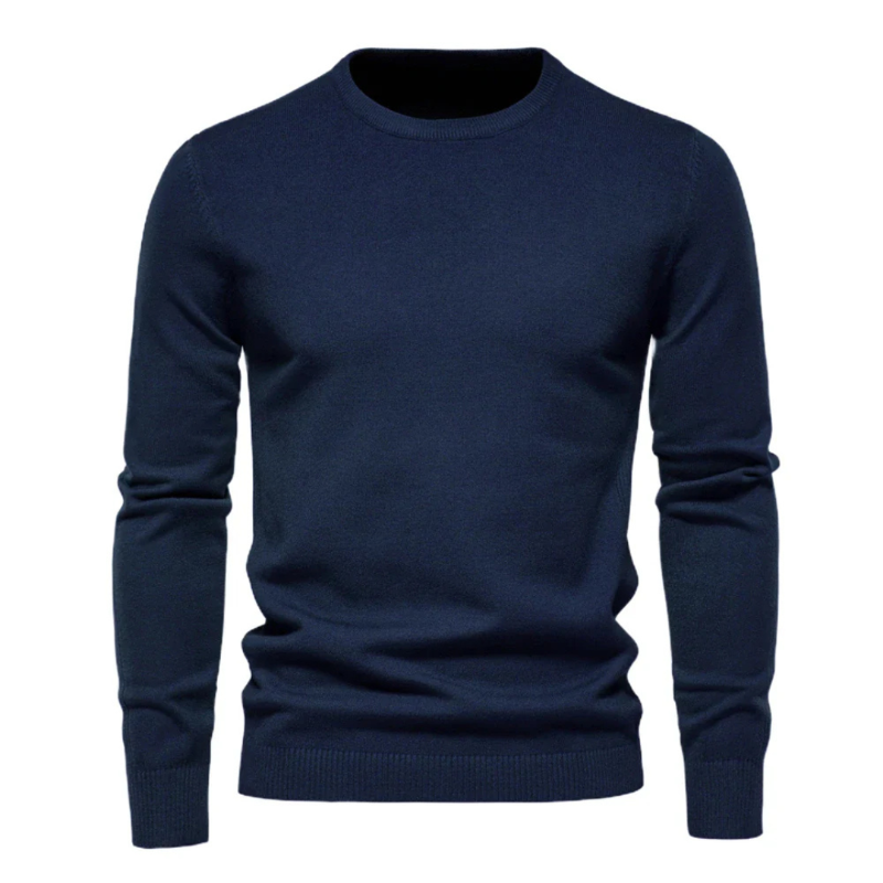 Herren-Pullover mit Rundhalsausschnitt 5