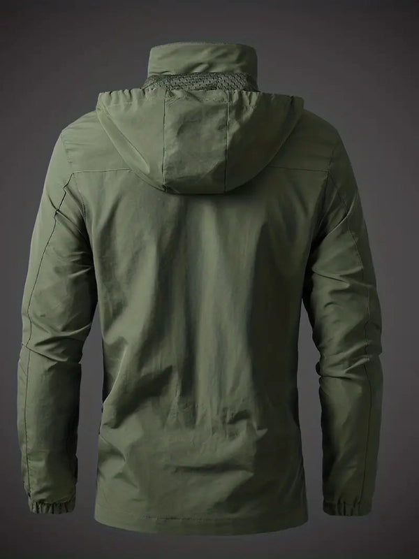 Herren Jacke - Wasser- und Winddichte Outdoor Jacke für Aktivitäten im Freien, Atmungsaktiv und Leicht 1