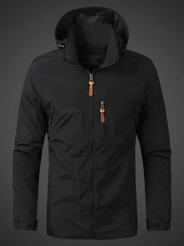 Herren Jacke - Wasser- und Winddichte Outdoor Jacke für Aktivitäten im Freien, Atmungsaktiv und Leicht 5