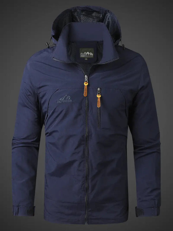 Herren Jacke - Wasser- und Winddichte Outdoor Jacke für Aktivitäten im Freien, Atmungsaktiv und Leicht 6