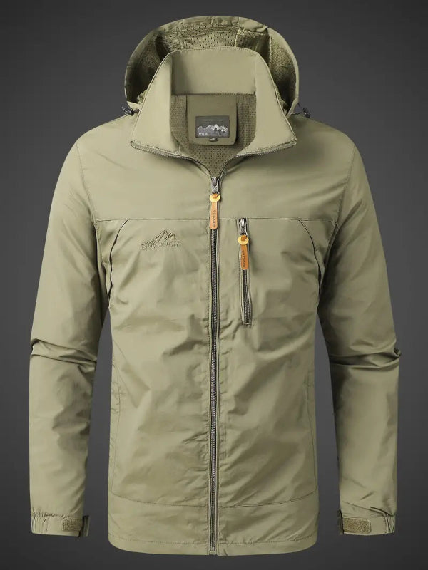Herren Jacke - Wasser- und Winddichte Outdoor Jacke für Aktivitäten im Freien, Atmungsaktiv und Leicht 7