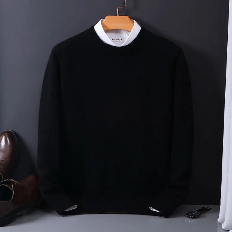 Herren Kaschmir Pullover - Eleganter und Bequemer Stil für Jeden Anlass 0