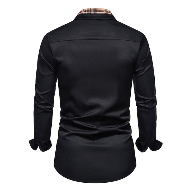 Herren Langarm Casual Hemd für Vielseitige Anlässe 3