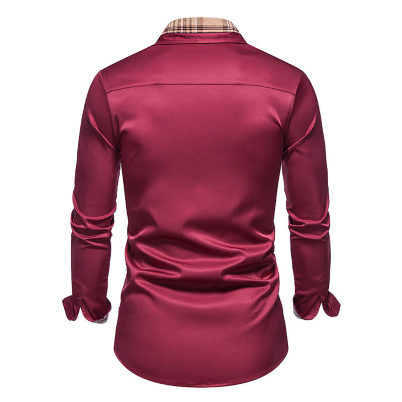 Herren Langarm Casual Hemd für Vielseitige Anlässe 6