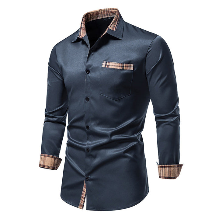 Herren Langarm Casual Hemd für Vielseitige Anlässe 9