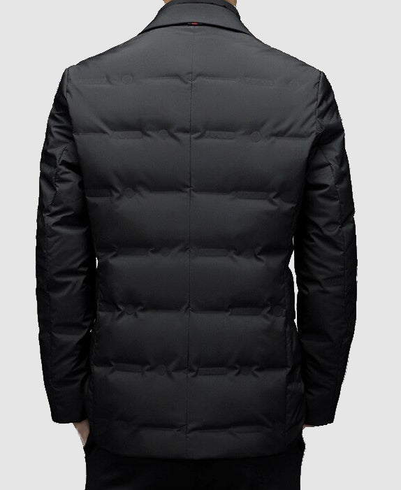 Herren Parka Jacke für Stil und Wärme – Elegante Jacke für Herren, Vielseitig Kombinierbar, Maßgeschneiderte Passform 4