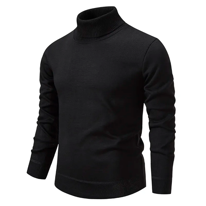 Herren Rollkragenpullover aus 100% Baumwolle – Weich, Langlebig und Klassisches Design, Größen S-XL, Verschiedene Farben 1