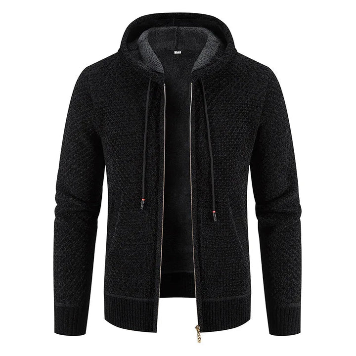 Herren Strickjacke aus Fleece – Warme Cardigan für den Winter, verschiedene Größen M-4XL, kuschelig und stylisch 10