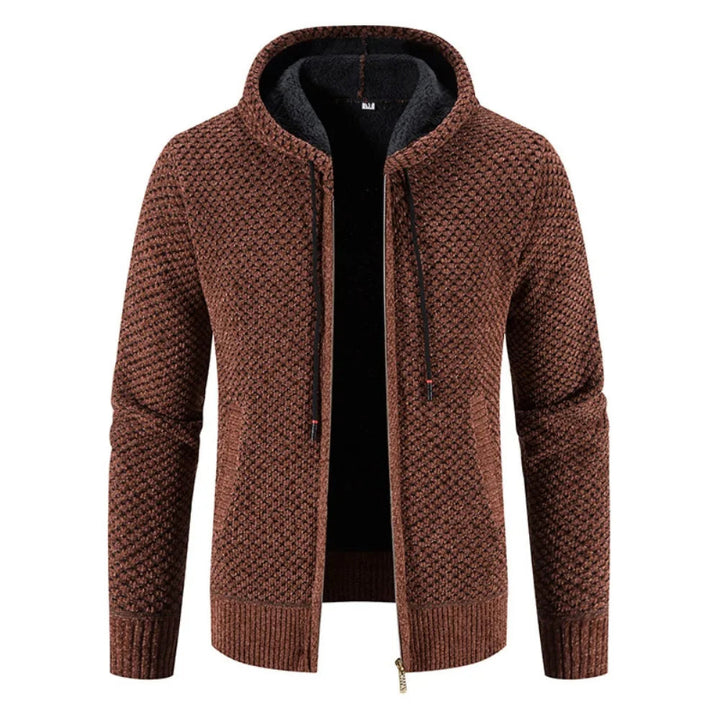 Herren Strickjacke aus Fleece – Warme Cardigan für den Winter, verschiedene Größen M-4XL, kuschelig und stylisch 7