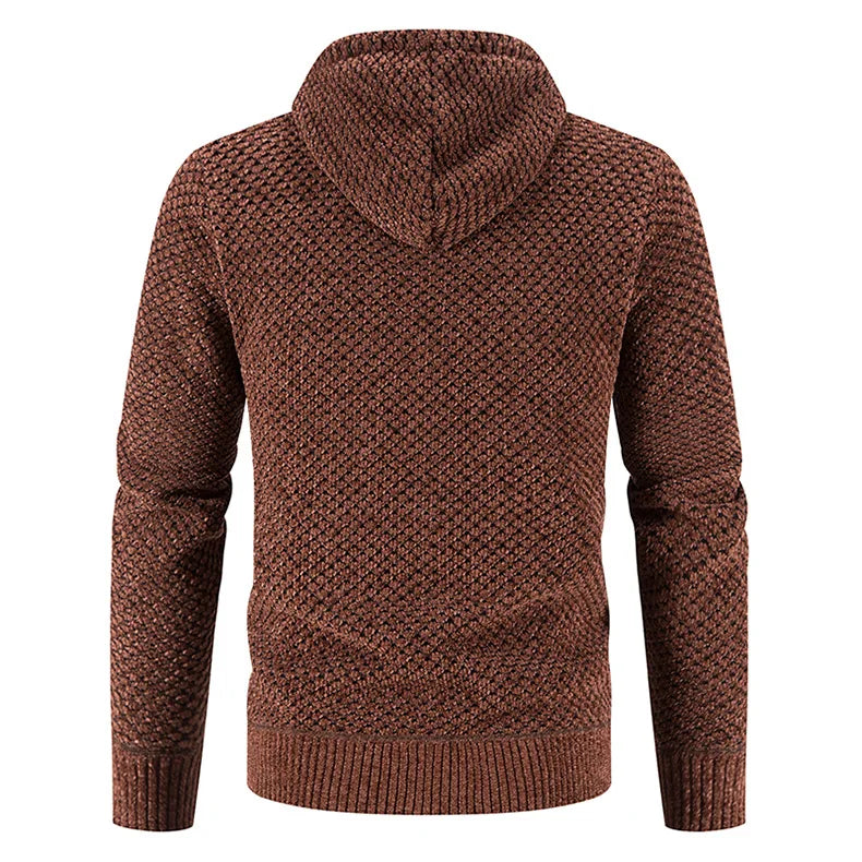 Herren Strickjacke aus Fleece – Warme Cardigan für den Winter, verschiedene Größen M-4XL, kuschelig und stylisch 8
