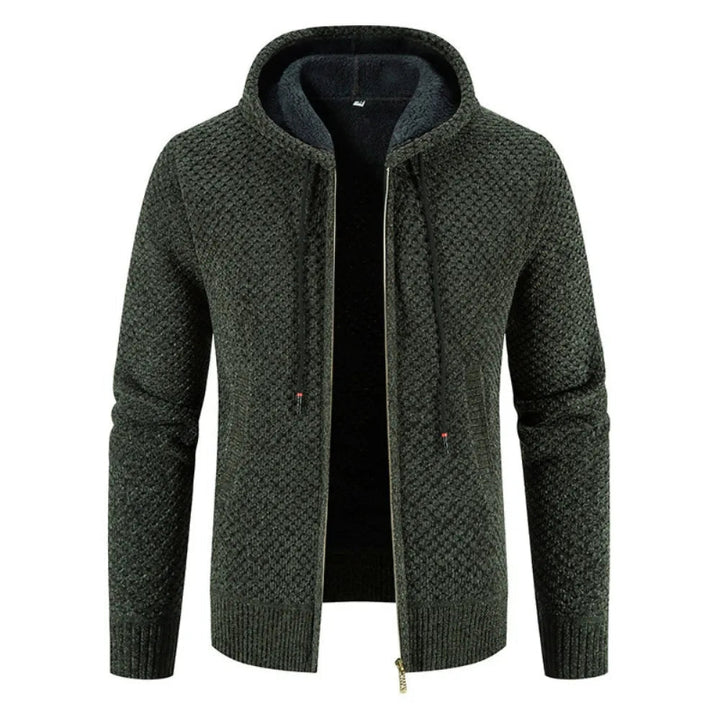 Herren Strickjacke aus Fleece – Warme Cardigan für den Winter, verschiedene Größen M-4XL, kuschelig und stylisch 9