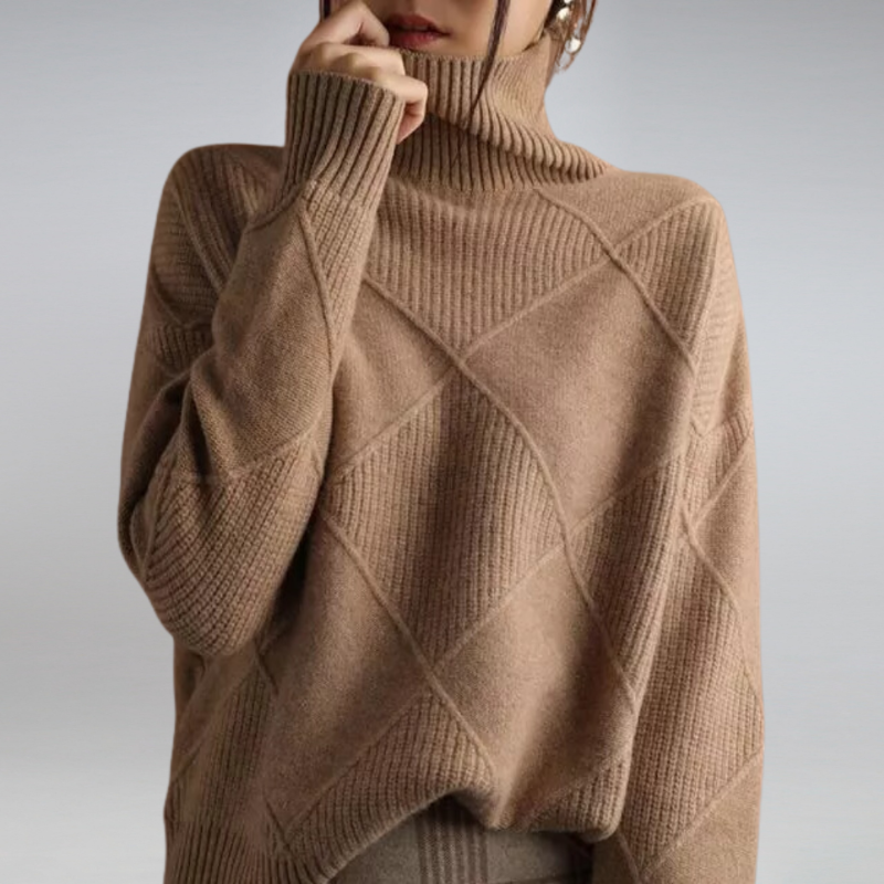 Hochwertiger Rollkragen Damenpullover - Warme Pullover für Damen in verschiedenen Farben 1