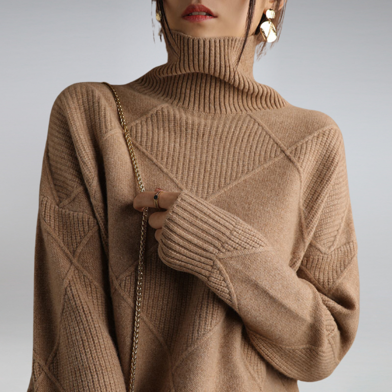 Hochwertiger Rollkragen Damenpullover - Warme Pullover für Damen in verschiedenen Farben 2