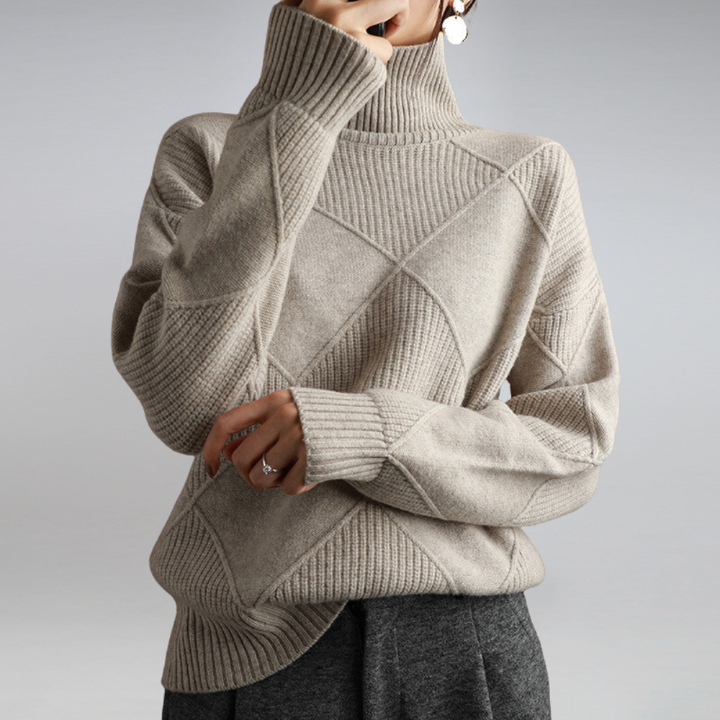 Hochwertiger Rollkragen Damenpullover - Warme Pullover für Damen in verschiedenen Farben 3