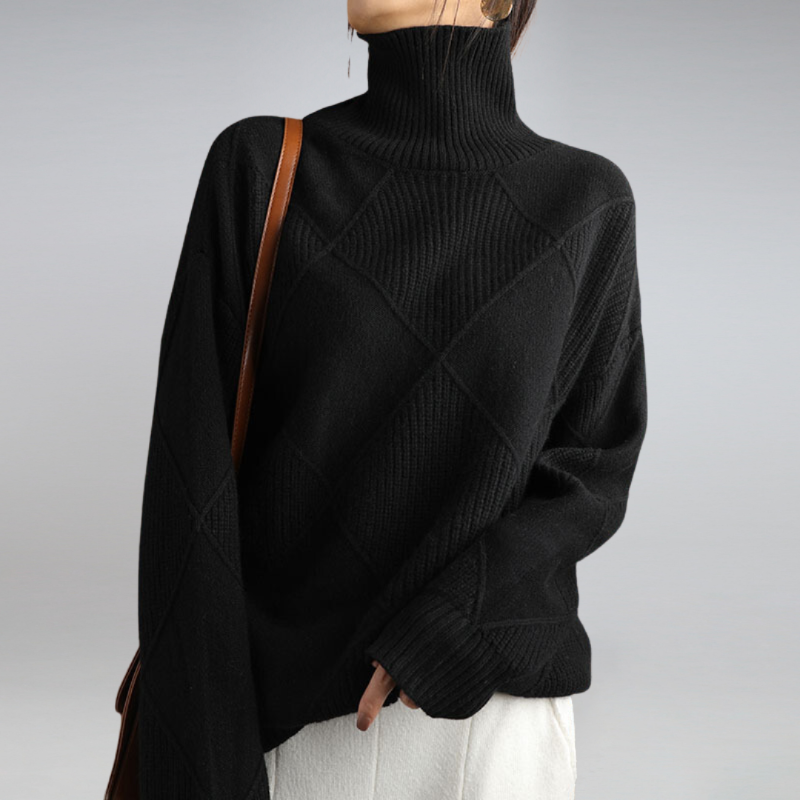 Hochwertiger Rollkragen Damenpullover - Warme Pullover für Damen in verschiedenen Farben 4