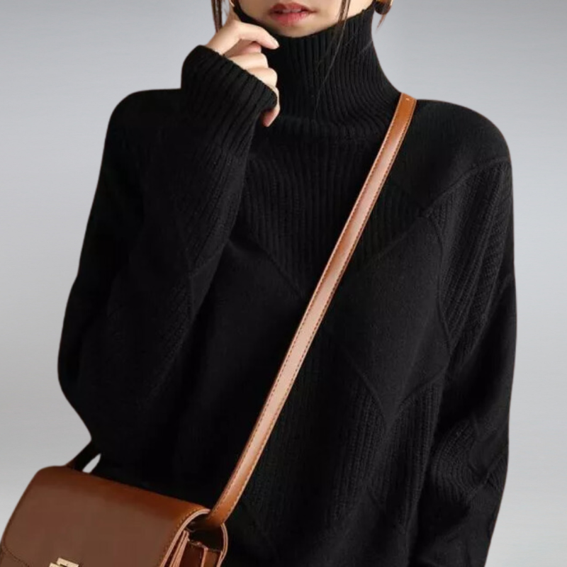 Hochwertiger Rollkragen Damenpullover - Warme Pullover für Damen in verschiedenen Farben 5