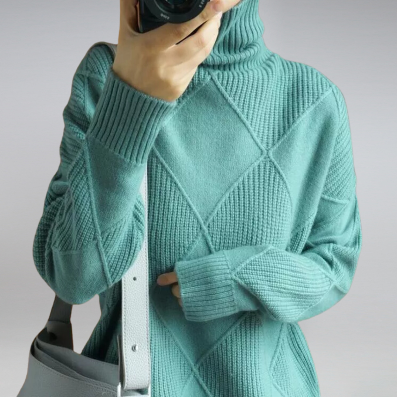 Hochwertiger Rollkragen Damenpullover - Warme Pullover für Damen in verschiedenen Farben 6