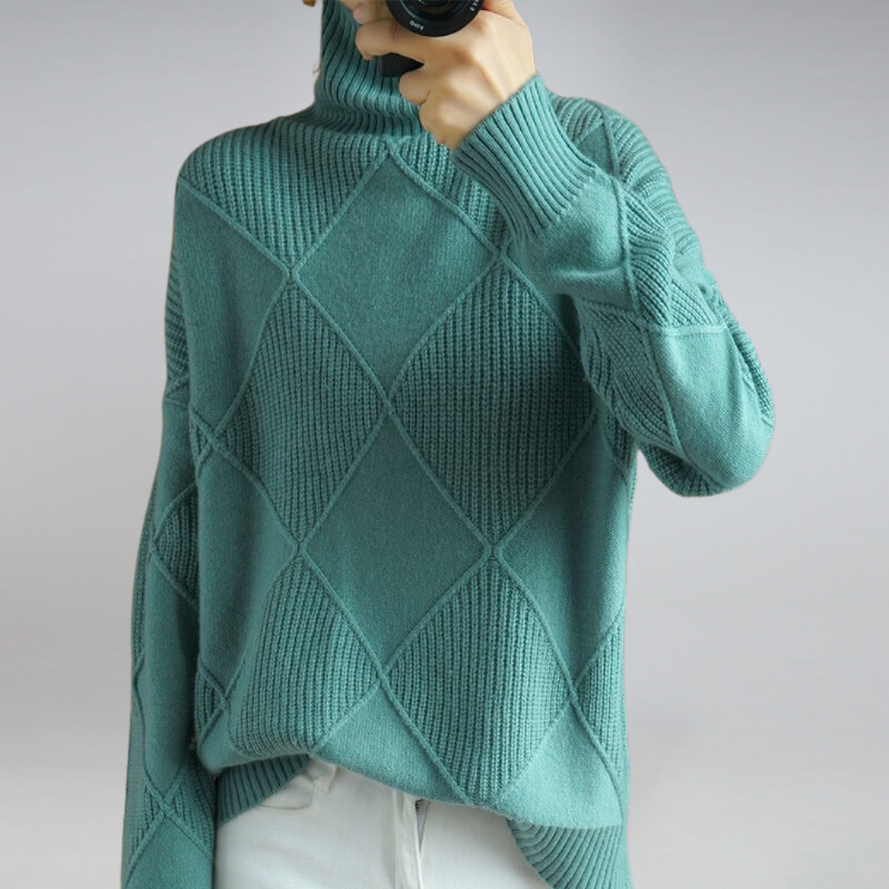 Hochwertiger Rollkragen Damenpullover - Warme Pullover für Damen in verschiedenen Farben 7