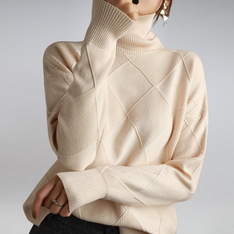 Hochwertiger Rollkragen Damenpullover - Warme Pullover für Damen in verschiedenen Farben 8