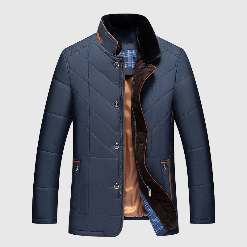 Isolierte Herrenjacke für Kalte Tage – Stylische und Bequeme Jacke für Winteraktivitäten in Verschiedenen Größen 0