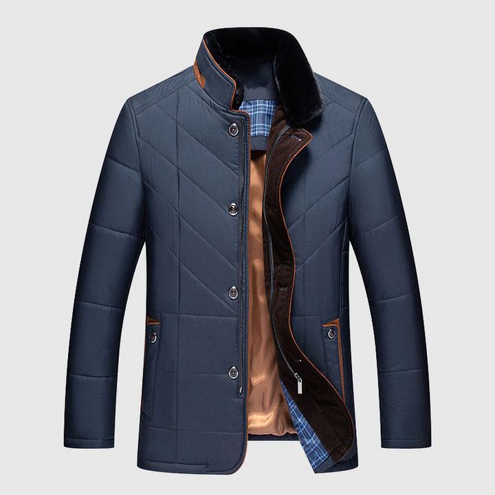 Isolierte Herrenjacke für Kalte Tage – Stylische und Bequeme Jacke für Winteraktivitäten in Verschiedenen Größen 0