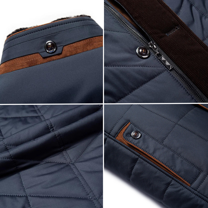 Isolierte Herrenjacke für Kalte Tage – Stylische und Bequeme Jacke für Winteraktivitäten in Verschiedenen Größen 1