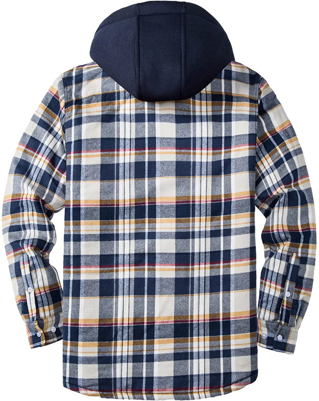 Karierter Wintermantel Damen Lang mit Stehkragen und Winddichten Manschetten – Bequem und Stylish für Herbst und Winter 6