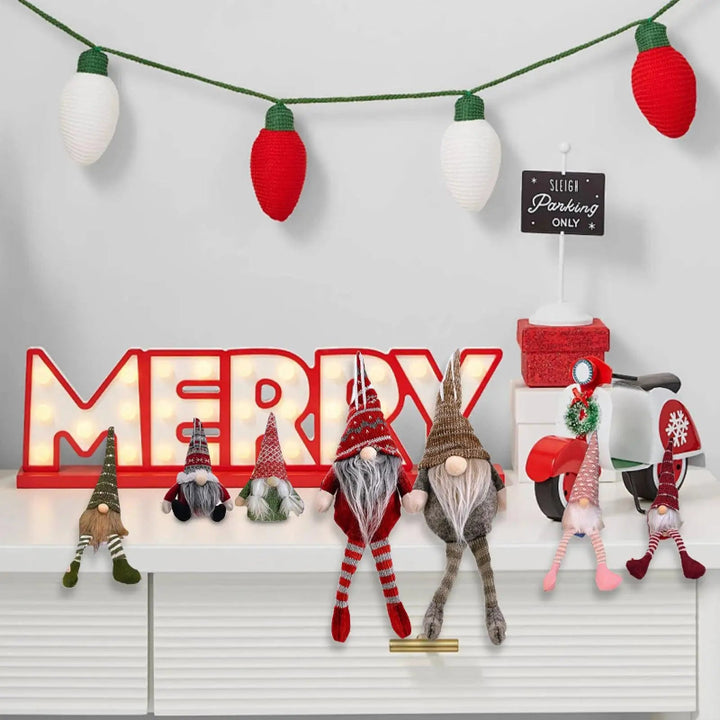 Kids' Christmas Countdown Advent Calendar with Gnome Decor for Festive Holiday Celebrations 3