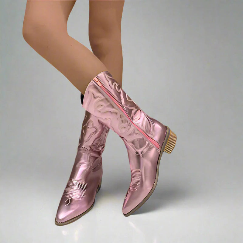 Klassische Damen Lederstiefel Schwarz – Elegantes Design mit Bequemlichkeit für Jeden Anlass 0