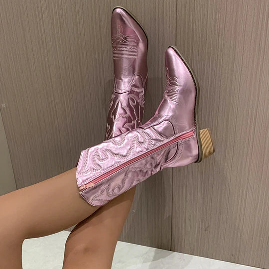 Klassische Damen Lederstiefel Schwarz – Elegantes Design mit Bequemlichkeit für Jeden Anlass 1