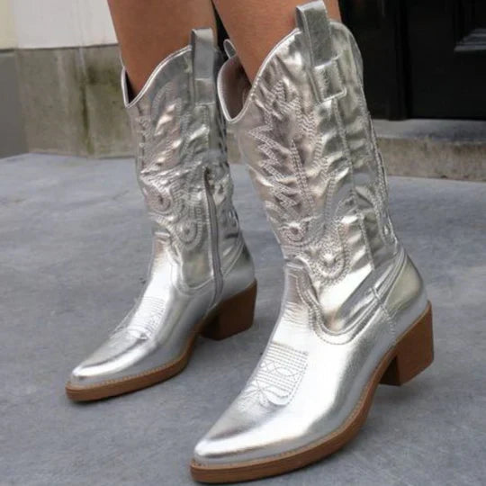 Klassische Damen Lederstiefel Schwarz – Elegantes Design mit Bequemlichkeit für Jeden Anlass 6