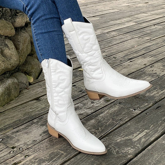 Klassische Damen Lederstiefel Schwarz – Elegantes Design mit Bequemlichkeit für Jeden Anlass 8