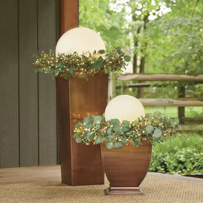Kugelgartenbeleuchtung Solar mit 16 Farben und Fernbedienung – Wetterfeste LED Gartenleuchte für Innen und Außen 7