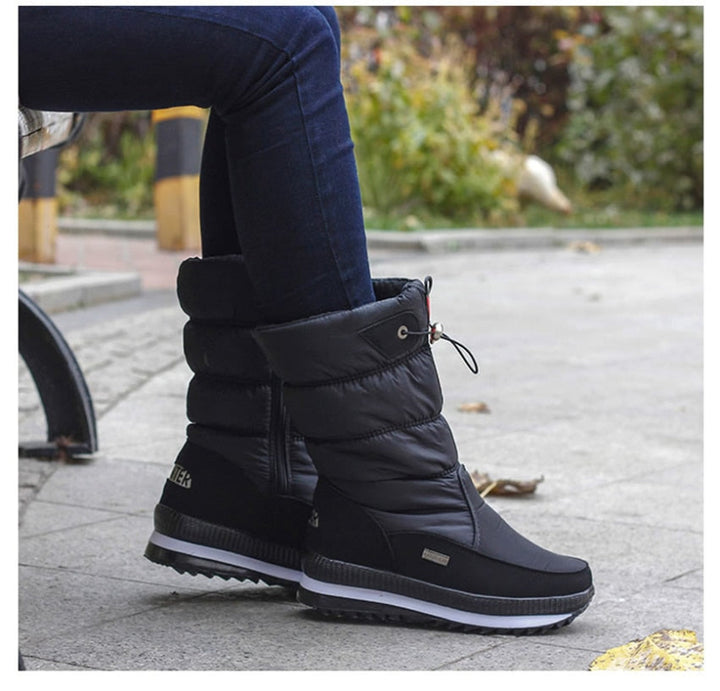 Kuschelige Winterschuhe Damen mit Wasserabweisendem Obermaterial und Rutschfester Sohle – Warm und Gemütlich für Wintertage 3
