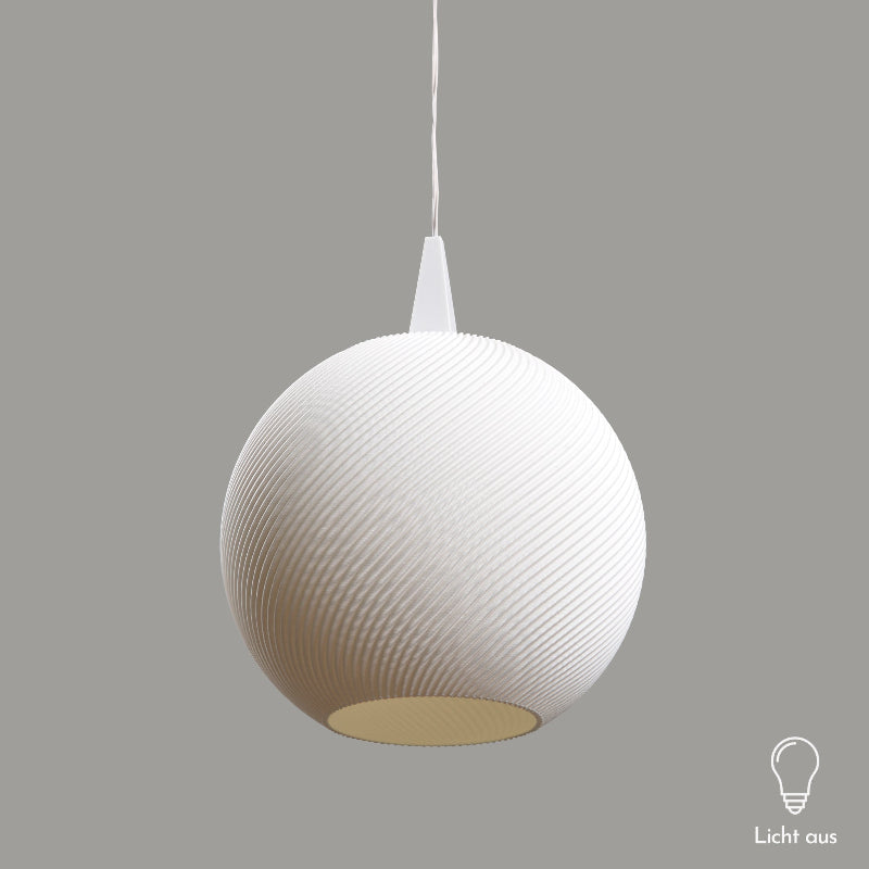 Lampshade for Herrnhuter Star A1 - 10 cm Matte White Replacement with Elegant Groove Design 0