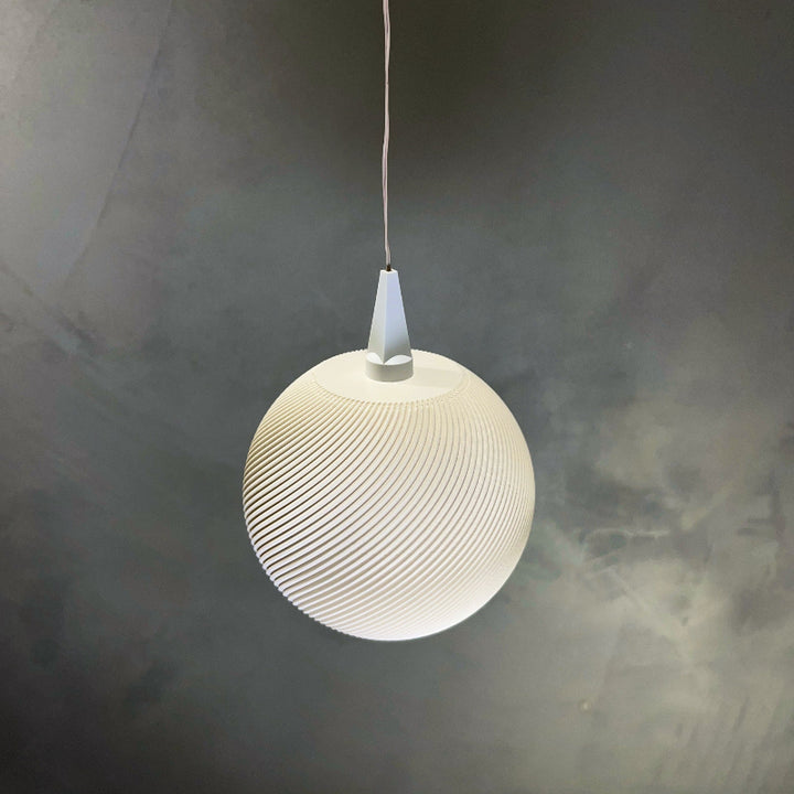Lampshade for Herrnhuter Star A1 - 10 cm Matte White Replacement with Elegant Groove Design 3