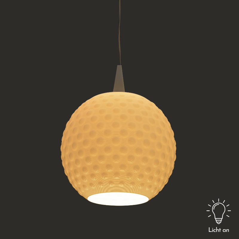 Lampshade for Herrnhuter Star A1 - Matte White 10 cm Diameter with Structured Surface and Bead-Like Pattern 1