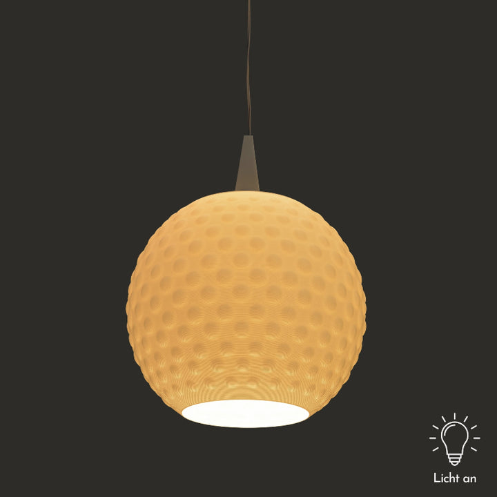 Lampshade for Herrnhuter Star A1 - Matte White 10 cm Diameter with Structured Surface and Bead-Like Pattern 1