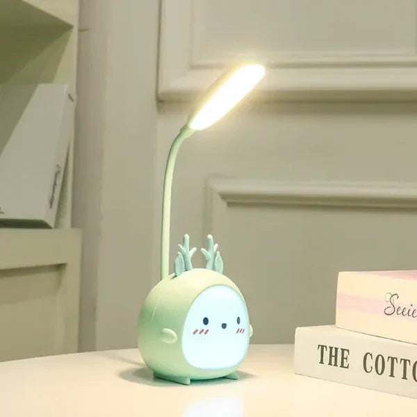 Leselampe für Kinder mit Augenschutz und USB-Ladefunktion – Tragbares, buntes Nachtlicht für sicheres Lesen und Lernen 4