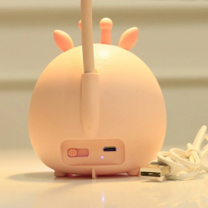 Leselampe für Kinder mit Augenschutz und USB-Ladefunktion – Tragbares, buntes Nachtlicht für sicheres Lesen und Lernen 6