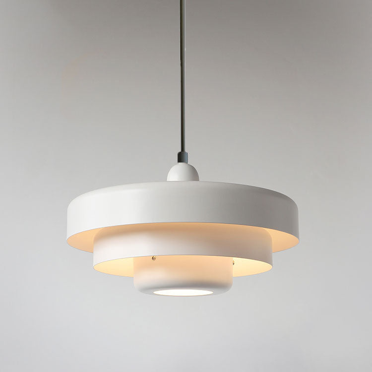 Mehrschichtige Pendelleuchte in Grün und Orange – Elegante Hängelampe für Schlafzimmer und Wohnzimmer 6