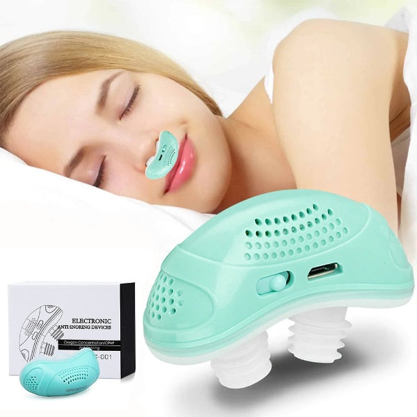 Mikro CPAP Schlafapnoe Maschine ohne Schläuche – Tragbare Anti-Schnarchen Lösung für Reisen, Flüsterleise und Kompakt 0