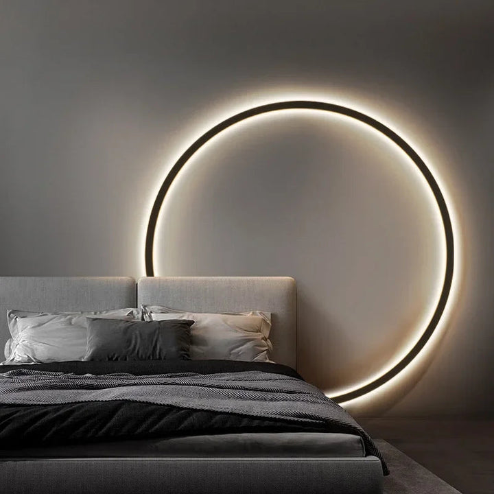 Minimalistische Runde Wandleuchte Innen – Hochwertige LED Wandlampe für Stilvolles Wohnen 3