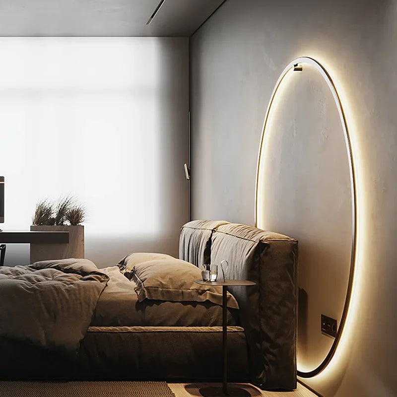 Minimalistische Runde Wandleuchte Innen – Hochwertige LED Wandlampe für Stilvolles Wohnen 5