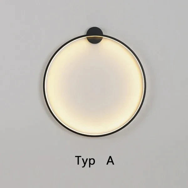 Minimalistische Runde Wandleuchte Innen – Hochwertige LED Wandlampe für Stilvolles Wohnen 7