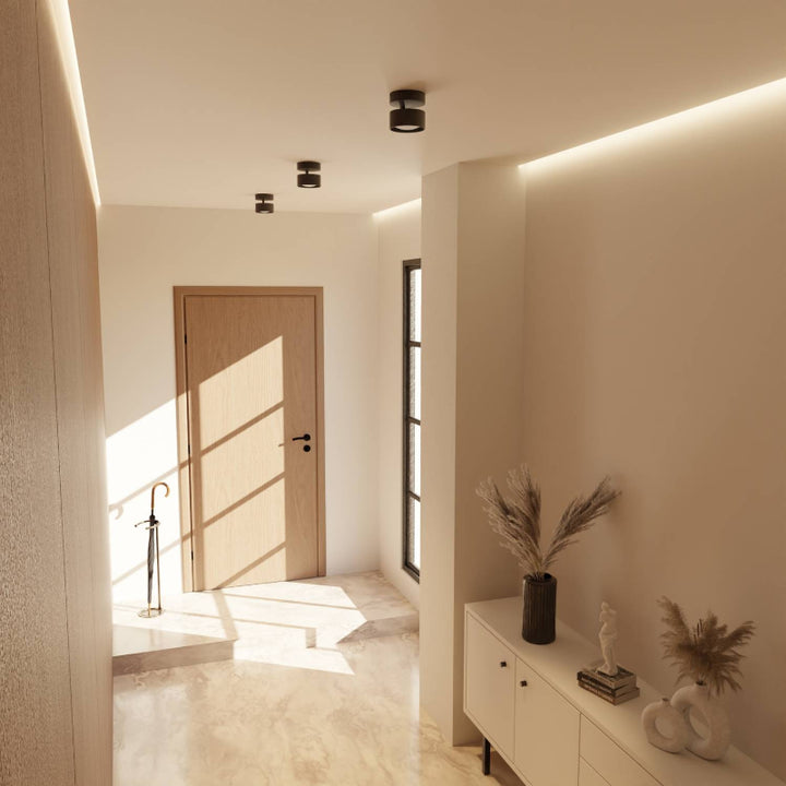 Modern Ceiling Light - LED Ceiling Lamp for Hallways, Bedrooms, and Living Areas - Up-Downlight Design 6