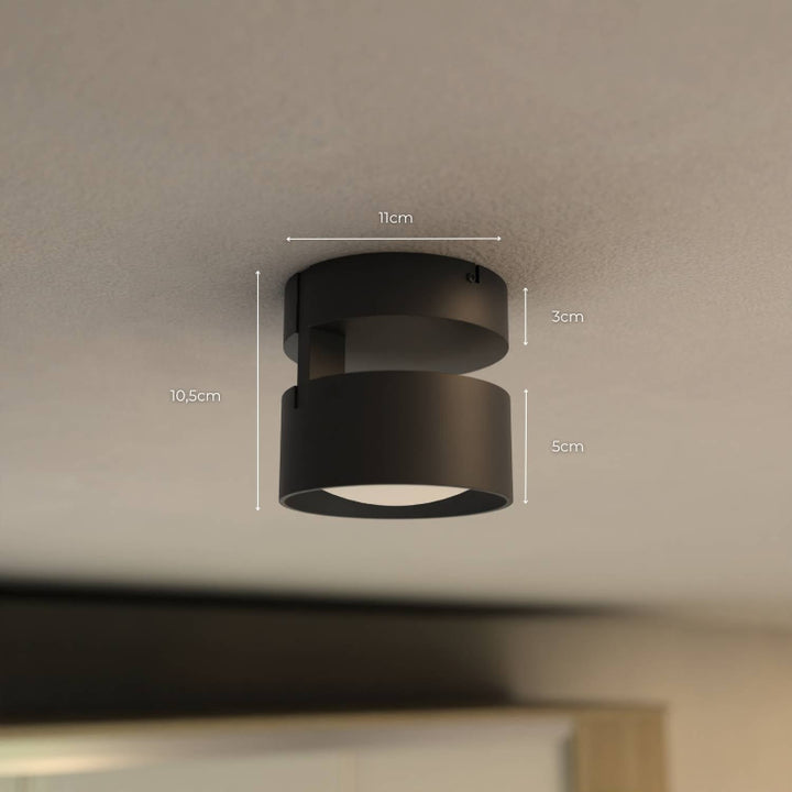 Modern Ceiling Light - LED Ceiling Lamp for Hallways, Bedrooms, and Living Areas - Up-Downlight Design 8